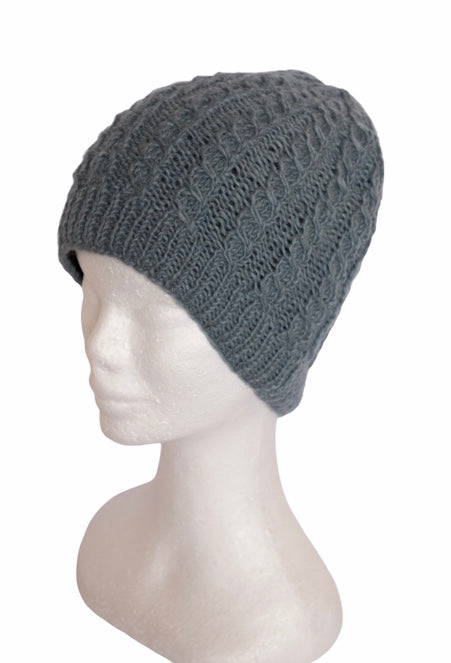 Knitted woollen beanie