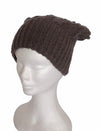 Long woollen beanie with inner