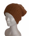 Long woollen beanie with inner