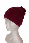 Womens knitted woollen hat