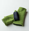 Fingerless gloves- Green