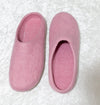 Felt Slippers- Pink