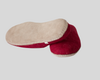 Felt Slippers- Red